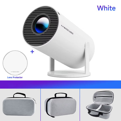 HY300 Pro 8K Android Projector - Dual WiFi 6, 290 ANSI, Bluetooth 5.0, 1080P Home & Outdoor Cinema